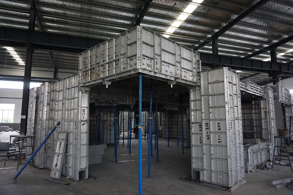 房地产项目广泛采用铝模板施工工艺